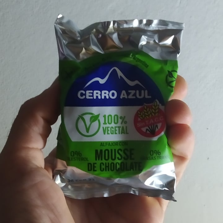 photo of Cerro Azul Alfajor con Mousse de Chocolate shared by @cosmar on  15 Feb 2023 - review