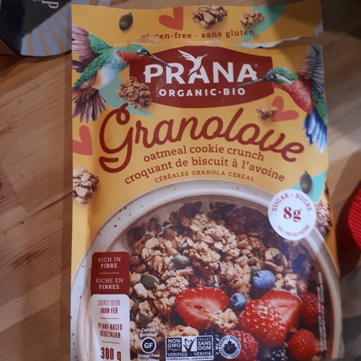 photo of Pana Organic Oatmeal cookie crunch granola shared by @anniepoppy on  24 Feb 2023 - review