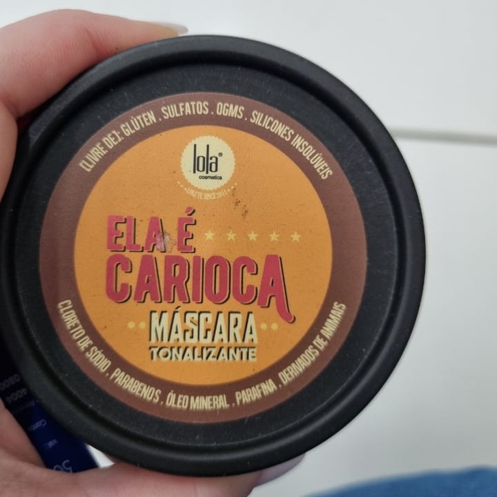 photo of Lola Cosmetics Máscara Tonalizante Castanho shared by @dianamolinari on  03 Feb 2023 - review