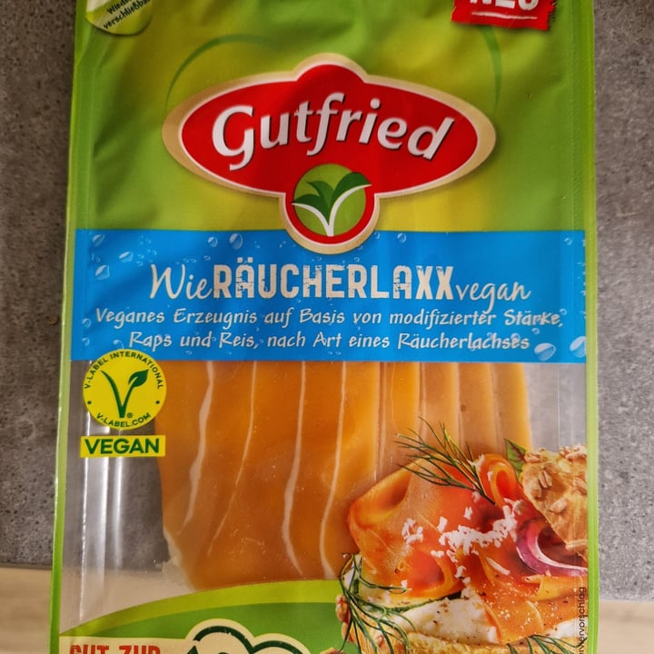 photo of Gutfried Wie Räucherlaxx vegan shared by @angelicarossi on  19 Jun 2023 - review