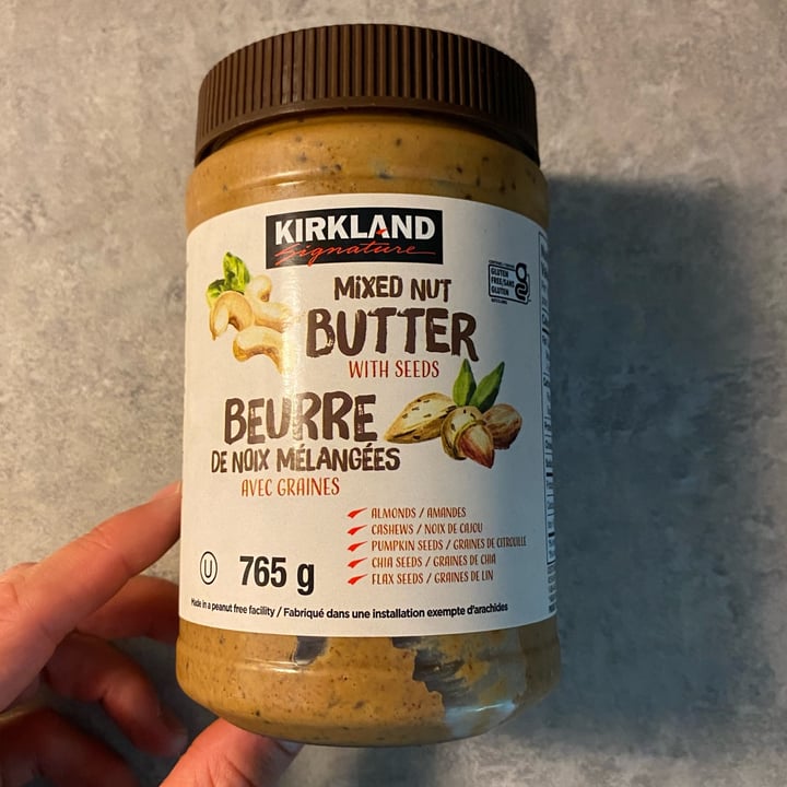 Kirkland Signature Mixed Nuts Butter With Seeds Review abillion