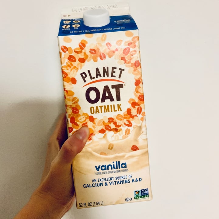 photo of Planet Oat Oatmilk Vanilla shared by @marymacw on  24 Feb 2023 - review