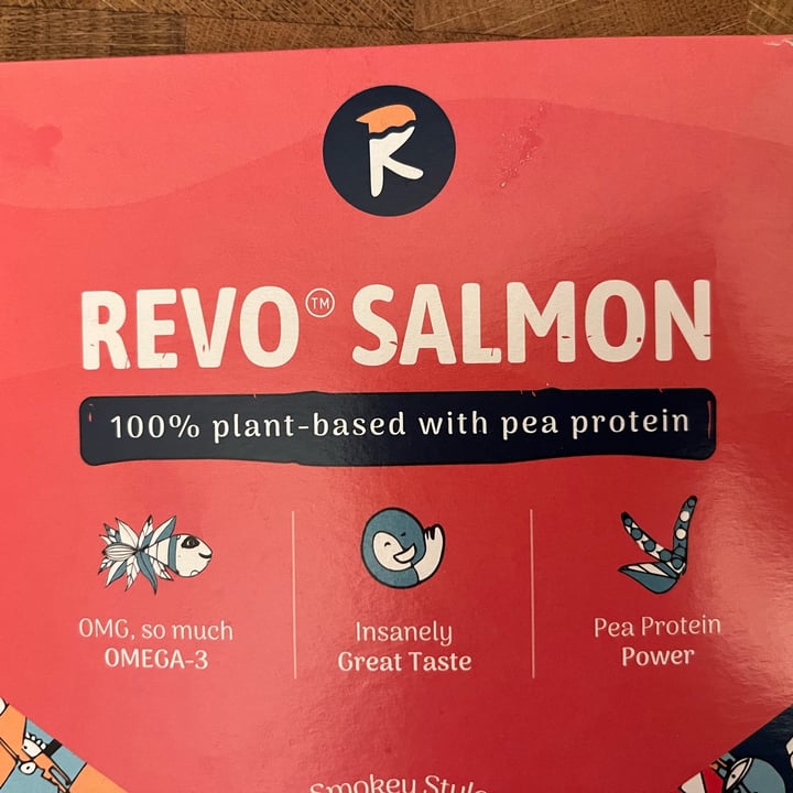 photo of Revo Foods Revo Salmon shared by @carlottagardiola on  29 Mar 2023 - review