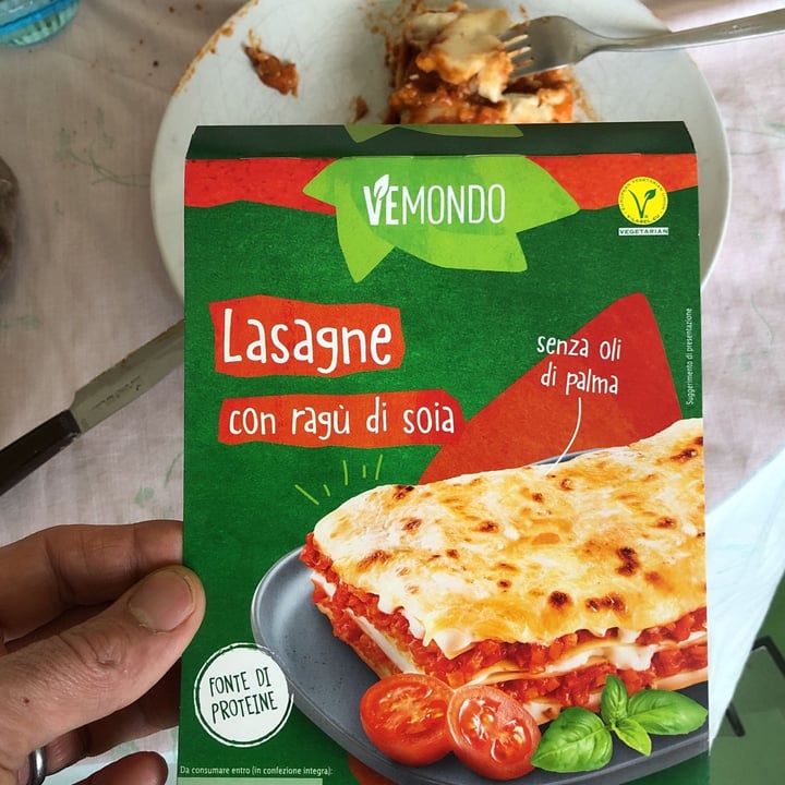 photo of Vemondo lasagne con ragù di soia shared by @orso on  24 Jan 2023 - review
