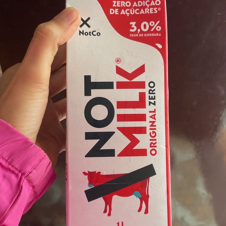 photo of NotCo Not Milk 3% Teor de Gordura shared by @carolsjunqueira on  05 Jan 2023 - review