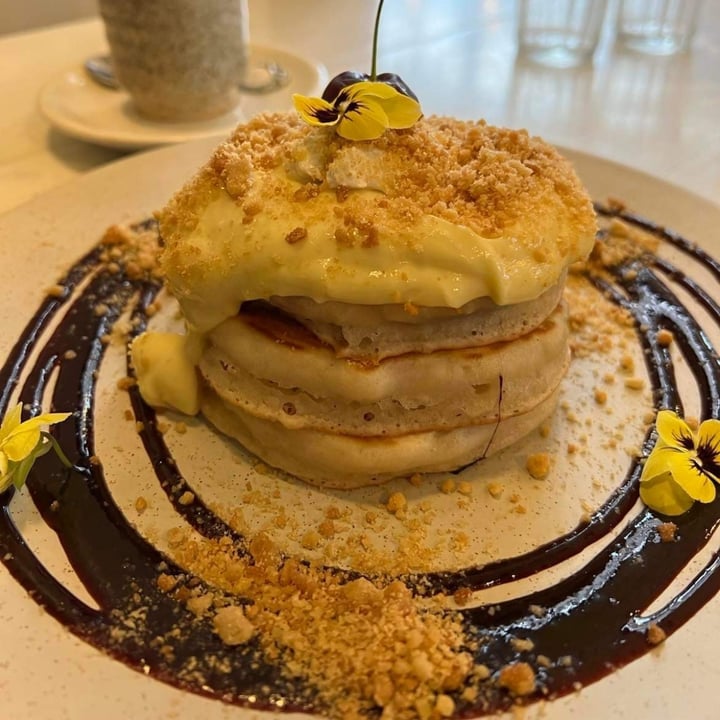 photo of Kind Cafe & Eatery Cherry Custard Pancakes shared by @clarebear on  13 Feb 2023 - review