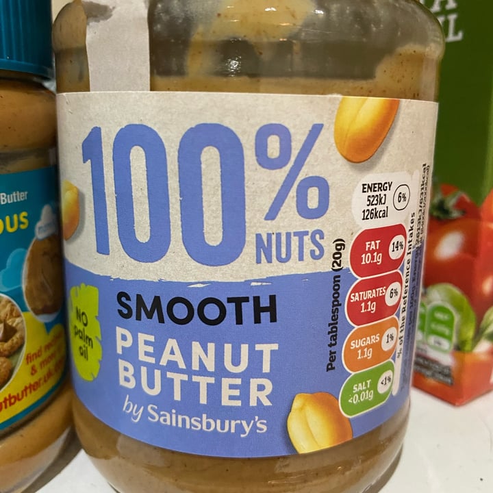 photo of Sainsbury's Smooth Peanut Butter shared by @zitchy on  18 Jun 2023 - review