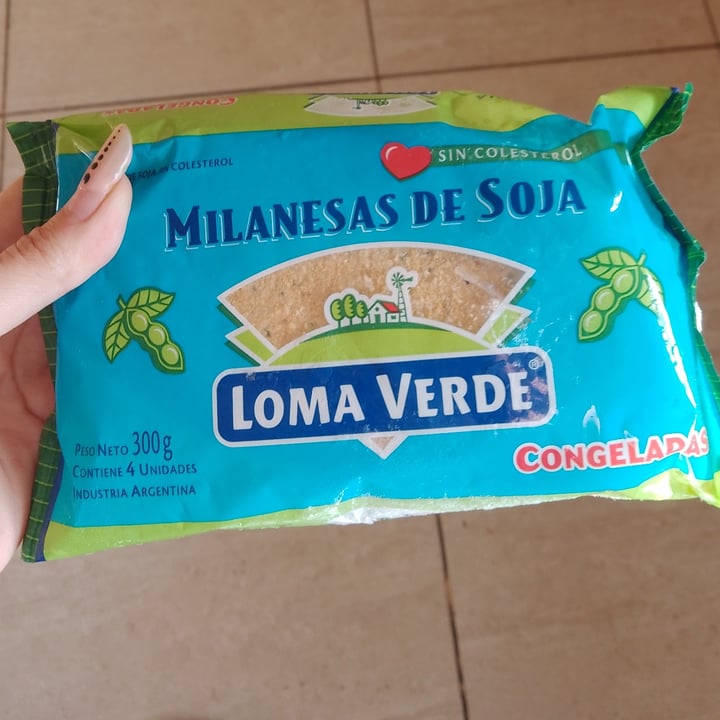 photo of Loma Verde Milanesa de soja shared by @noepbella on  01 May 2023 - review