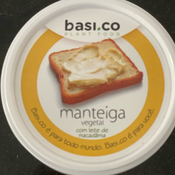 photo of Basi.co Manteiga vegetal shared by @adrianazichiaromano on  20 Jan 2023 - review