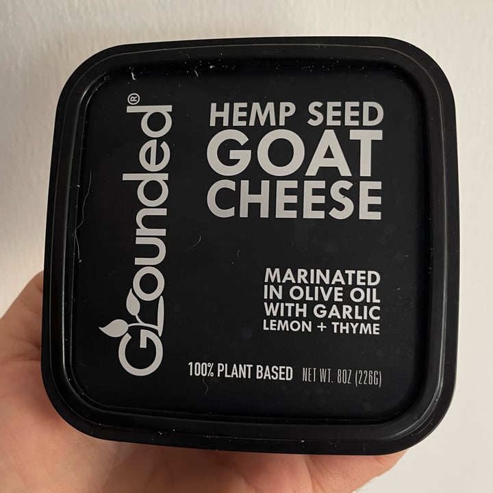 photo of Grounded Hemp Seed Goat Cheese Garlic Lemon & Thyme shared by @paologemma on  03 Mar 2023 - review