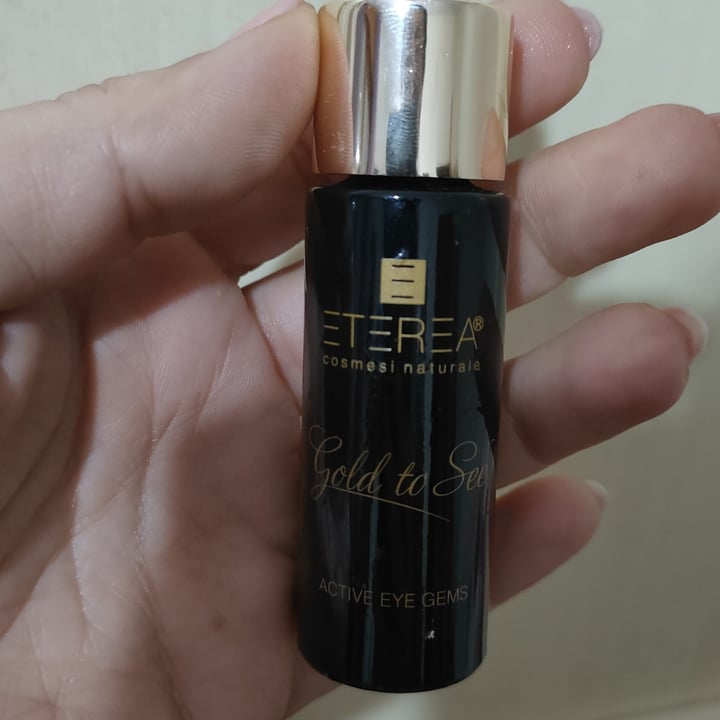 photo of Eterea Cosmesi contorno occhi gold to see shared by @lilluzza1281 on  25 Feb 2023 - review