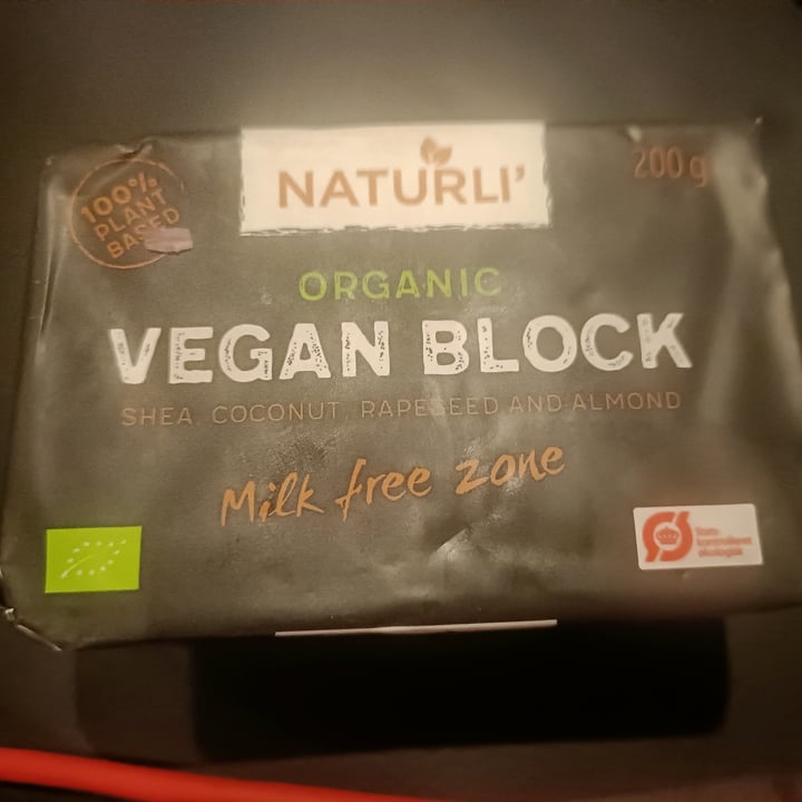 photo of Naturli' Naturli Organic Vegan Block shared by @lucideej on  07 Aug 2023 - review