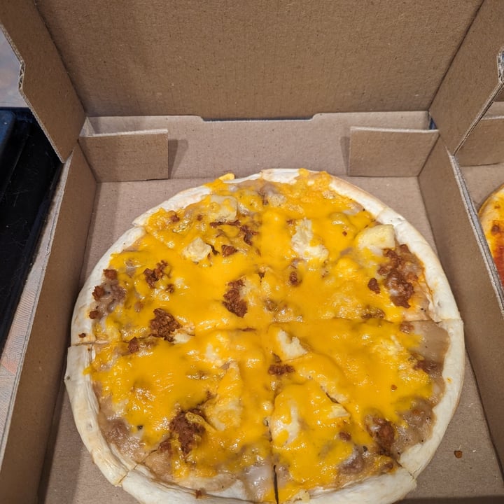 The Brunch Box Downtown, Omaha, United States Vegan Breakfast Pizza