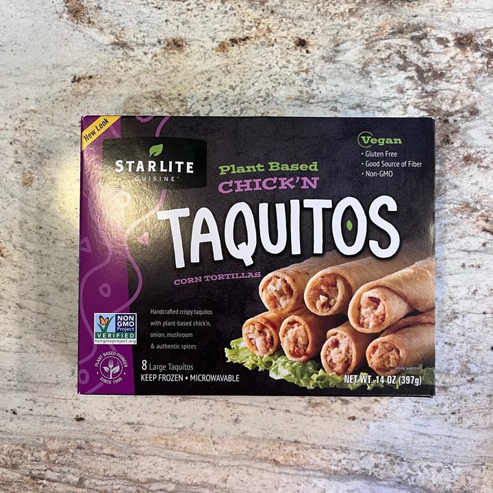 photo of Starlite Cuisine Vegan “Chicken Style” Taquitos shared by @dianna on  23 Jul 2023 - review
