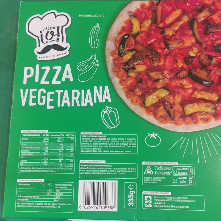 photo of CucinoIo! Pizza Vegetariana shared by @pulcetta16 on  24 Jan 2023 - review