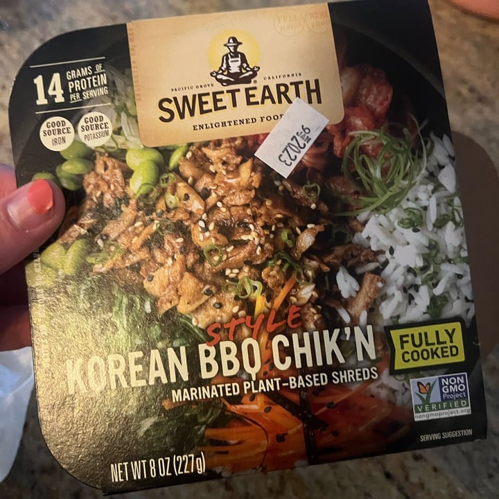 photo of Sweet Earth Korean-Style BBQ Chik’n shared by @dejaferia on  30 Dec 2022 - review