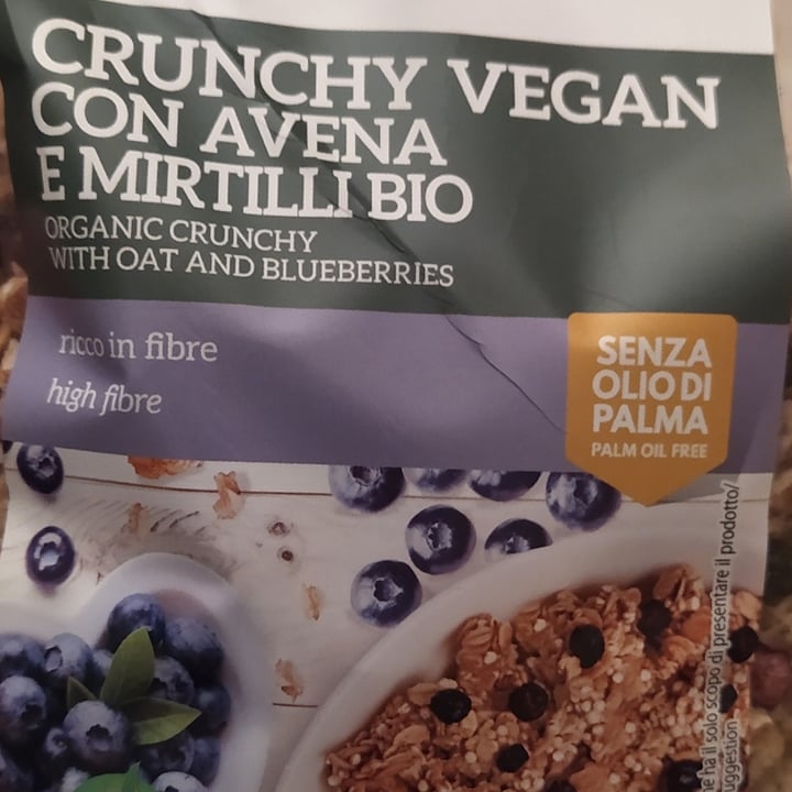 photo of La Finestra Sul Cielo Crunchy vegan con avena e mirtilli bio shared by @chiaralevantini on  27 Feb 2023 - review