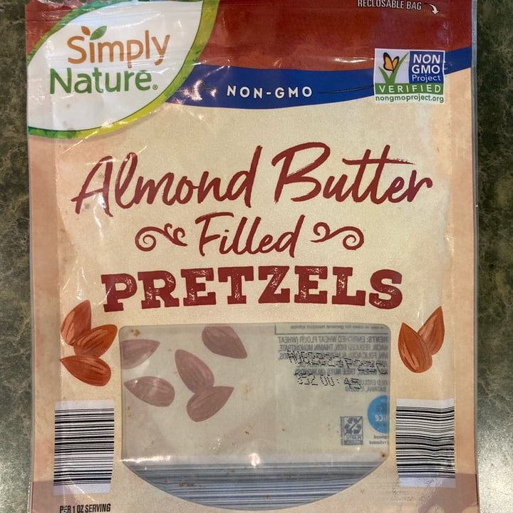 photo of Simply Nature Almond butter filled pretzels shared by @tammydillon on  26 Jan 2023 - review