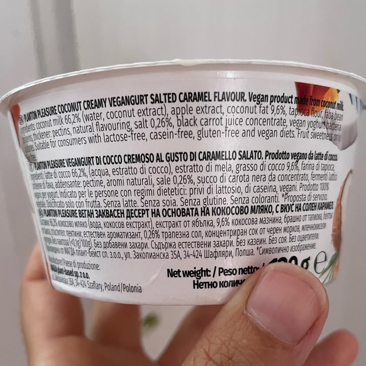 photo of planton pleasure Yogurt Salted Caramel shared by @aleluthien on  08 Aug 2023 - review
