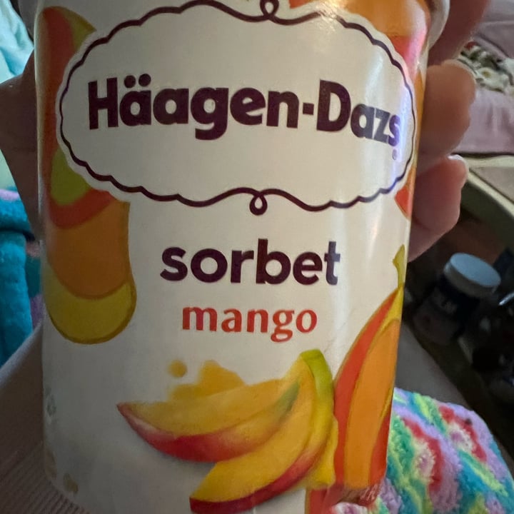 photo of Häagen-Dazs Sorbet mango shared by @allycat38 on  03 Aug 2023 - review