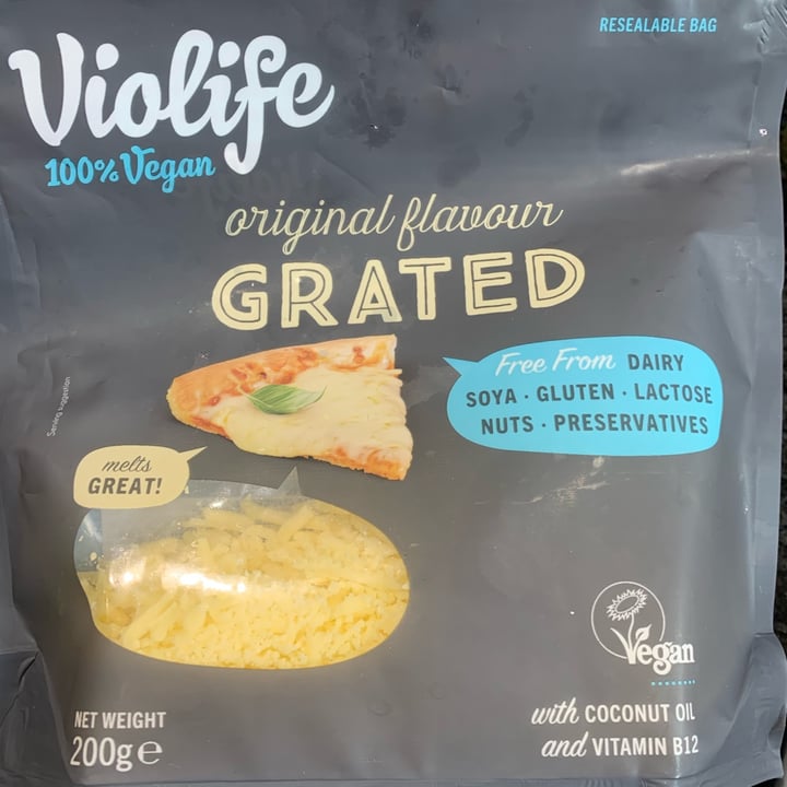 photo of Violife Original Flavour Grated  shared by @nickyoliver on  08 Feb 2023 - review