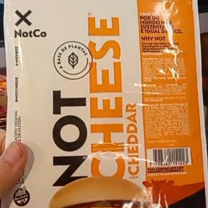 photo of NotCo Not Cheese shared by @srtaveggie on  09 Apr 2023 - review