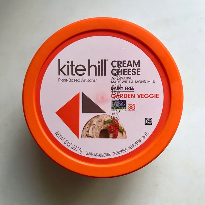 photo of Kite Hill Cream Cheese Alternative Garden Veggie shared by @kyu on  01 Feb 2023 - review