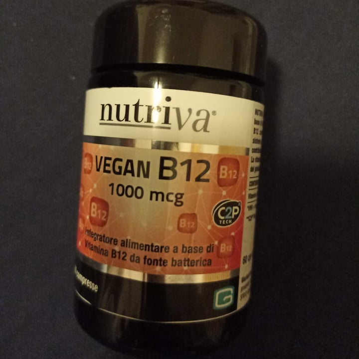 photo of Nutriva  B12 1000 mcg shared by @ilpasieveg on  24 Jan 2023 - review