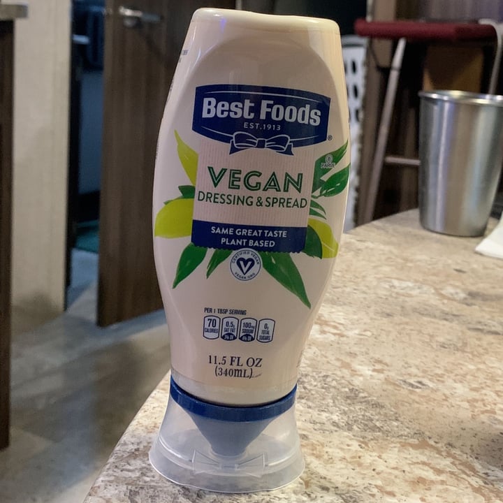 photo of Best foods Vegan Dressing and Spread shared by @nbacha on  05 Jul 2023 - review