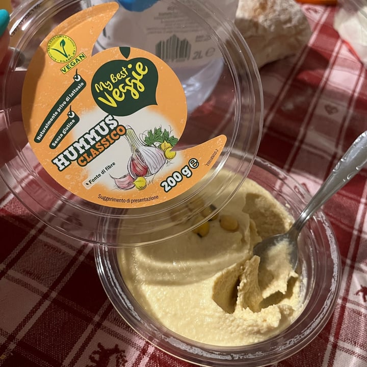 photo of My Best Veggie Hummus classico shared by @silviaaaa on  16 Jan 2023 - review