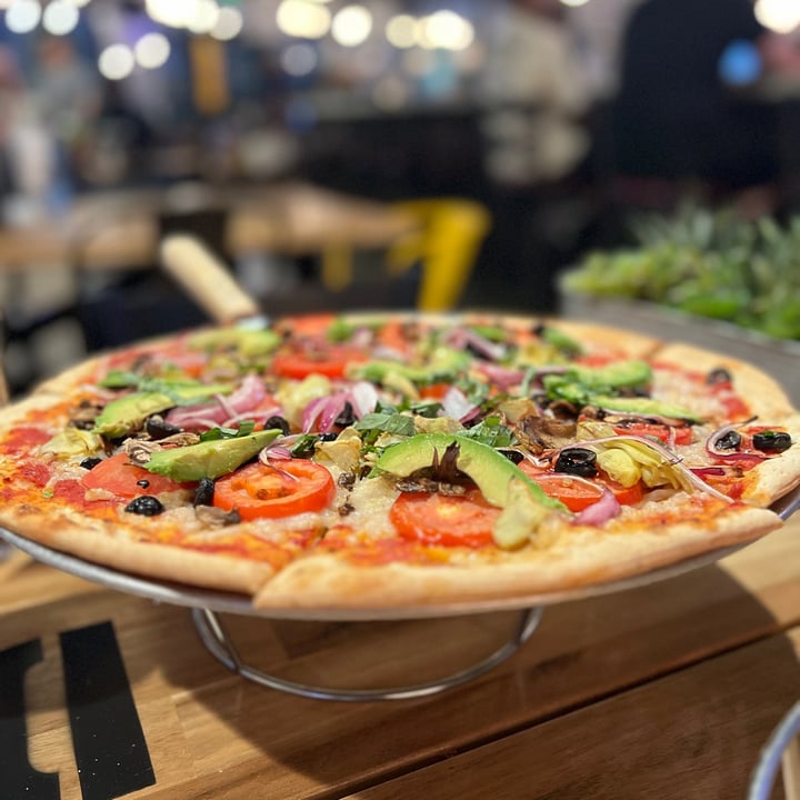 photo of Barrel District Pizza, Bar & Kitchen - Cathedral City, CA Vegan Pizza shared by @stephaniegerard on  07 Jul 2023 - review