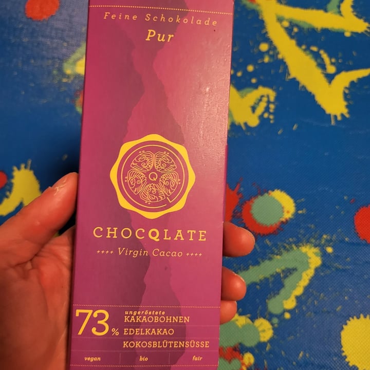 photo of Chocqlate Virgin Cacao 73% shared by @thomass on  07 May 2023 - review