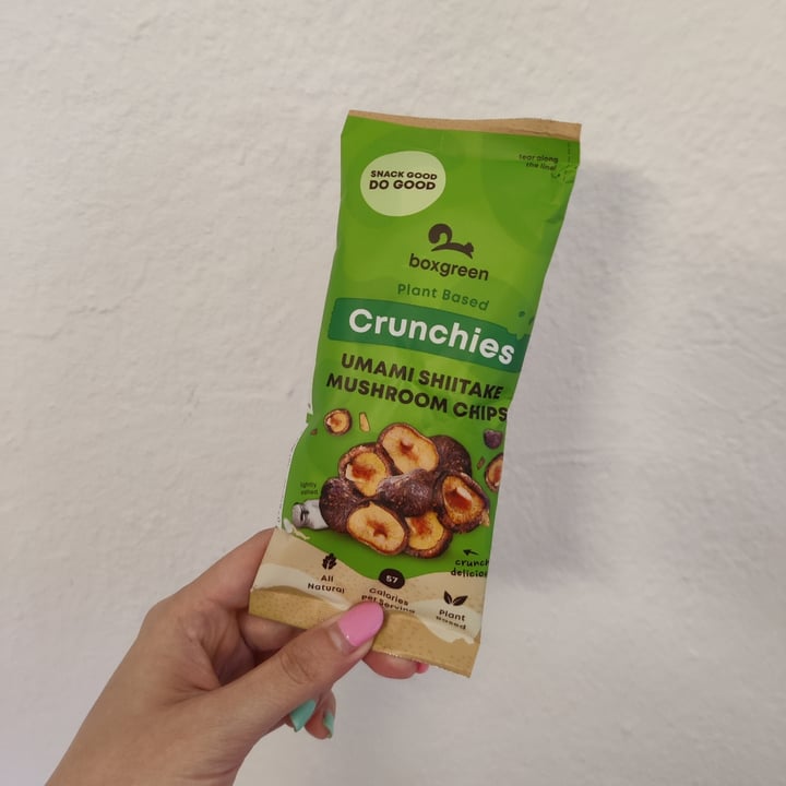 photo of Boxgreen Shiitake Mushroom Chips shared by @lou on  30 Mar 2023 - review