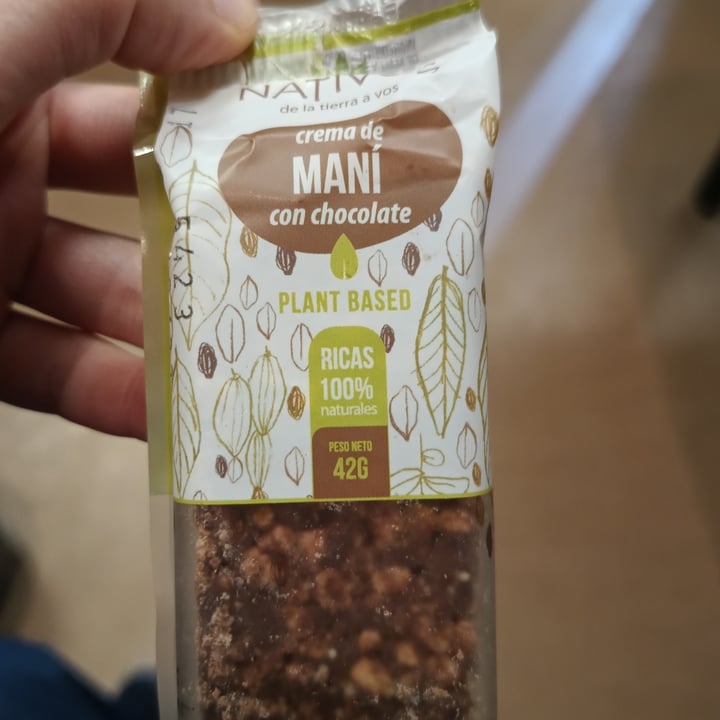 photo of Nativos Barrita De Crema De Maní Con Chocolate shared by @julipb on  16 Aug 2023 - review