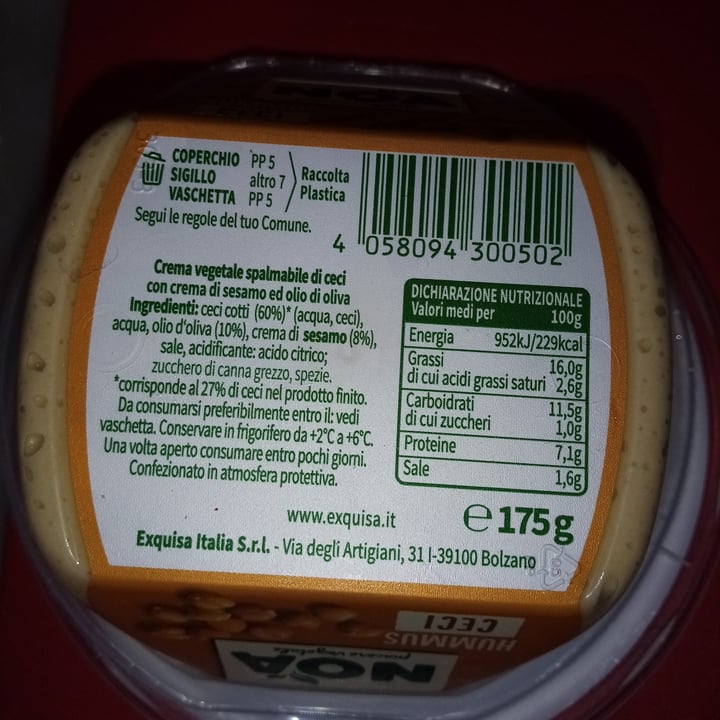 photo of Noa Hummus ceci shared by @marty3110 on  01 Apr 2023 - review
