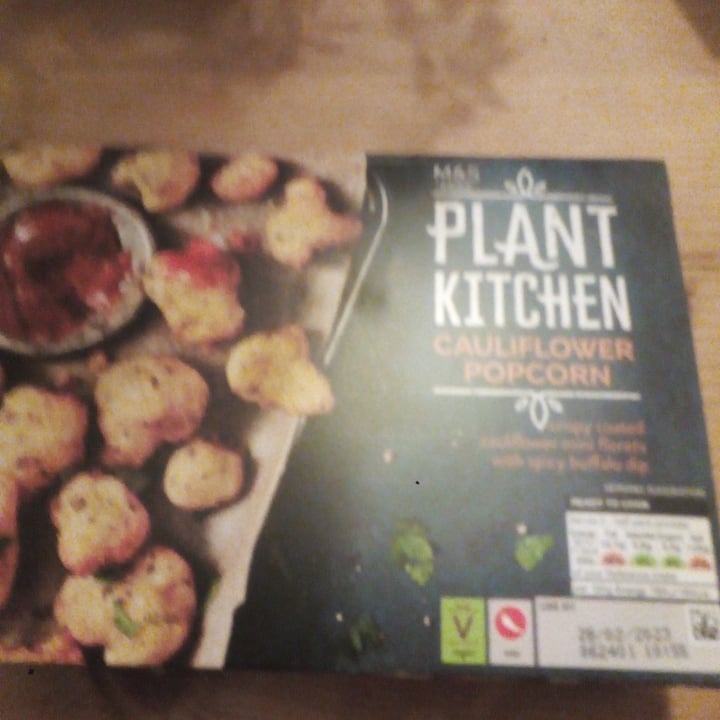 photo of Plant Kitchen (M&S) Cauliflower Popcorn shared by @clara12 on  07 Feb 2023 - review