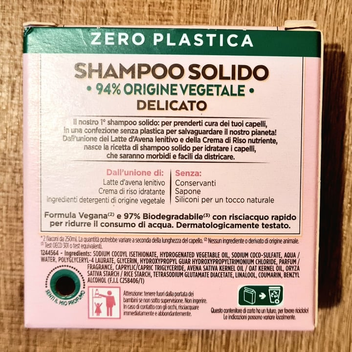 photo of Garnier Ultra dolce shampoo solido shared by @invariance on  28 Apr 2023 - review