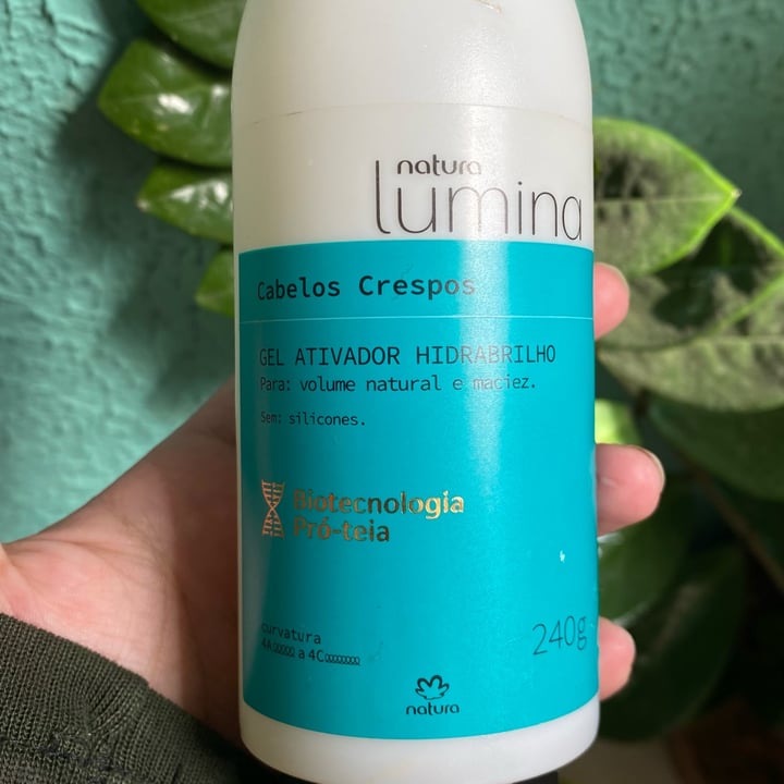 photo of Natura Lumina Gel Ativador Hidrabtilho shared by @blessedtiger53 on  23 May 2023 - review