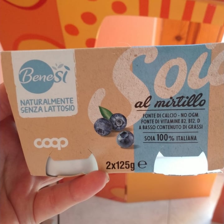 photo of coop bene-sì Yogurt di soia al mirtillo shared by @roberta2021 on  25 Jun 2023 - review