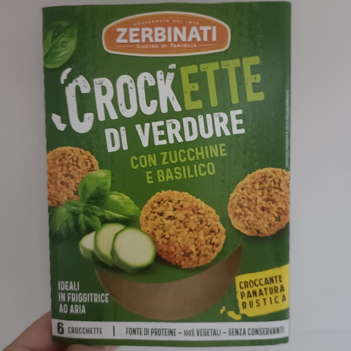 photo of Zerbinati Crocchette Di Verdure Con Zucchine E Basilico shared by @giorgiatheo on  25 Jun 2023 - review