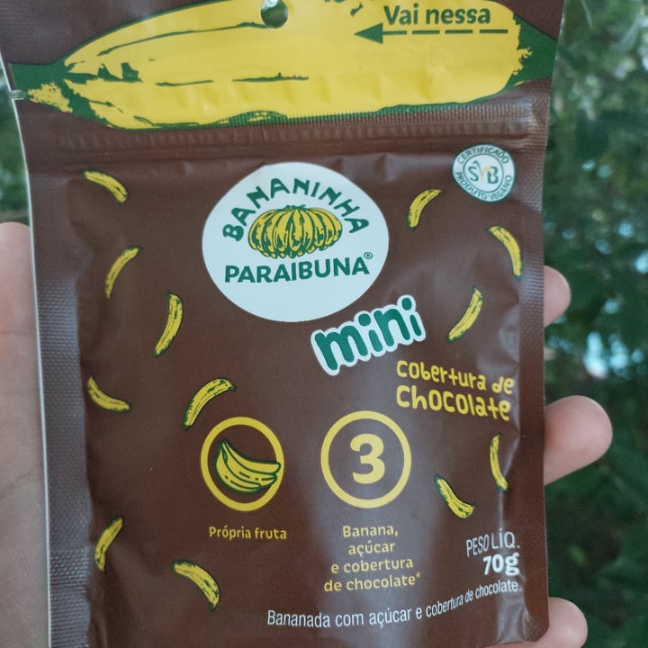 photo of Bananinha Paraibuna Bananinha cobertura de chocolate shared by @audreynunes on  17 Jan 2023 - review