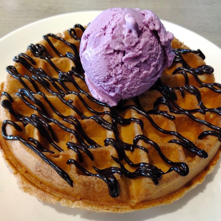 photo of Mong Cha Cha Cafe 梦茶茶 Ice Cream Waffle shared by @yunming on  30 May 2023 - review