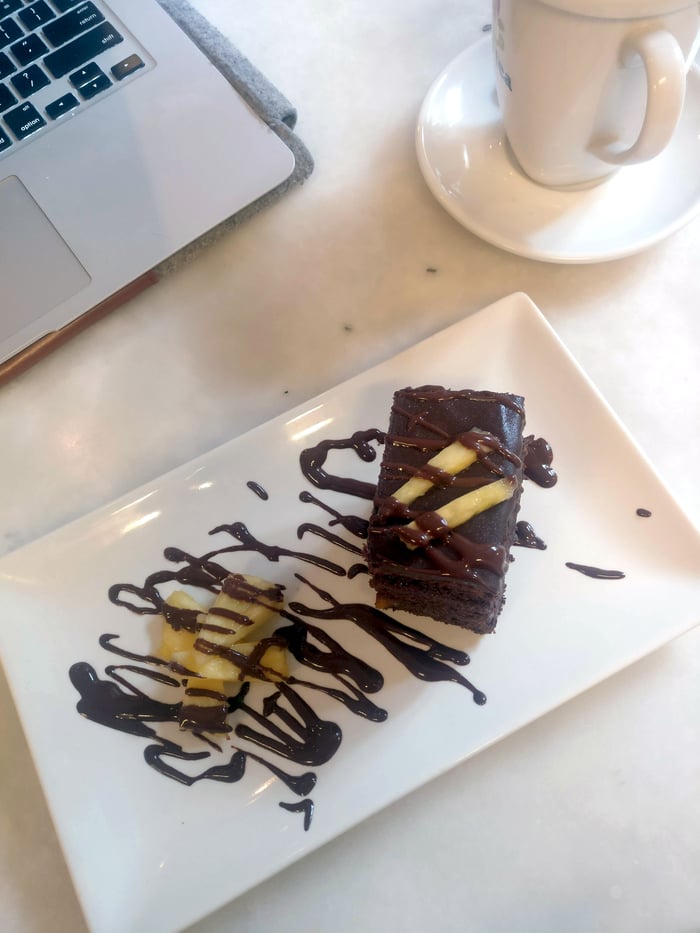 Chocolate Pineapple Cake at La Raposa del Poblesec