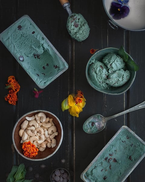 Mint Chocolate Chip Ice Cream Recipe