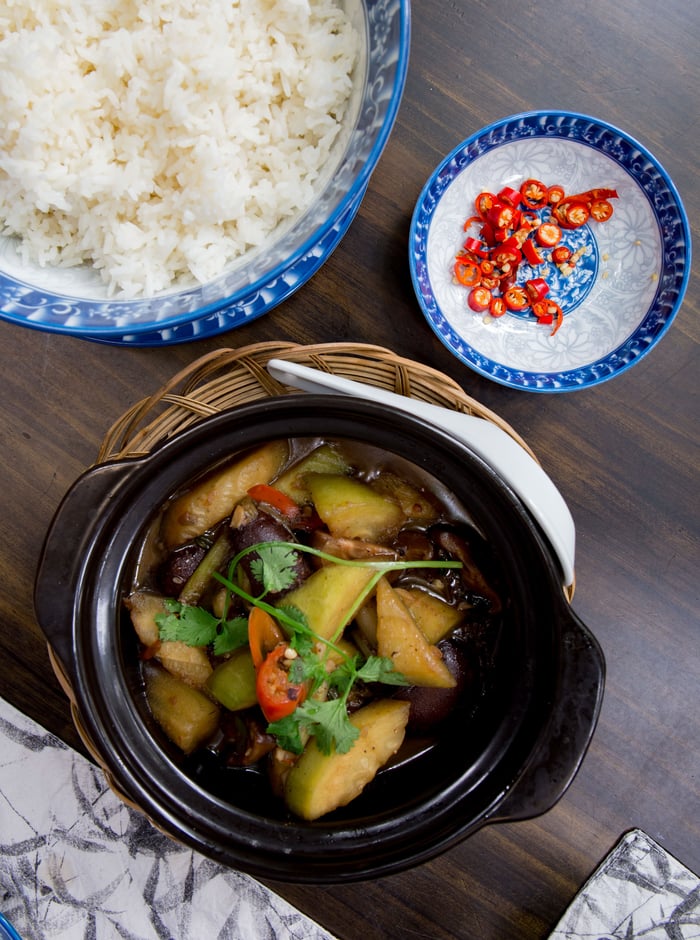 Stewed Melon With Lemongrass