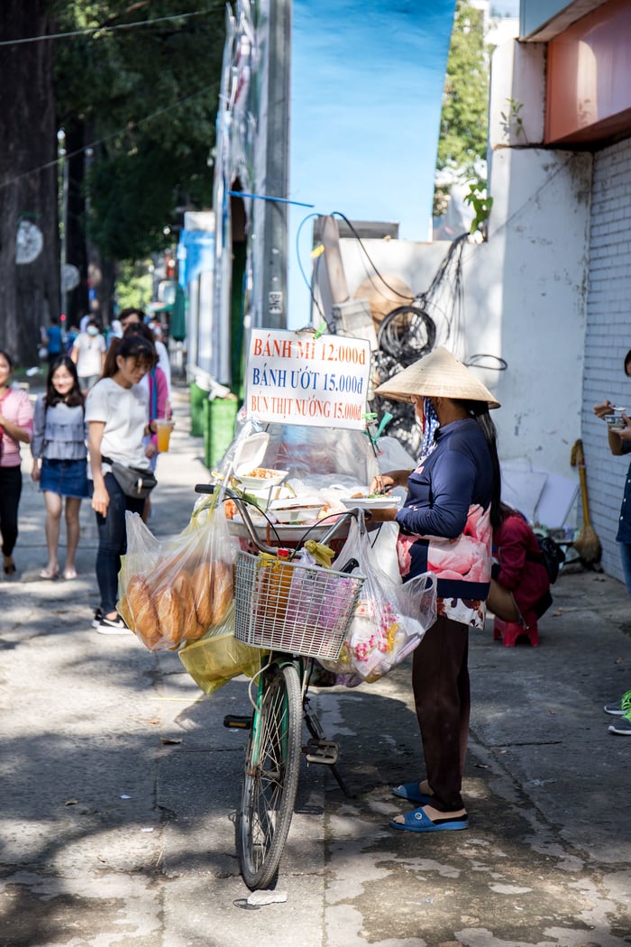 Street scenes in Saigon
