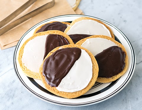 NYC Classics: Black & White Vegan Cookie Recipe