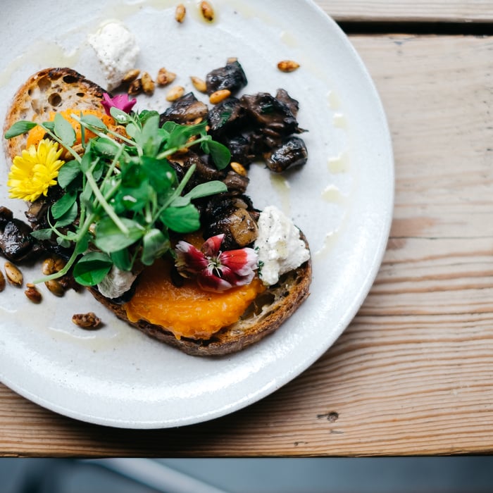 Pumpkin & sweet potato smash