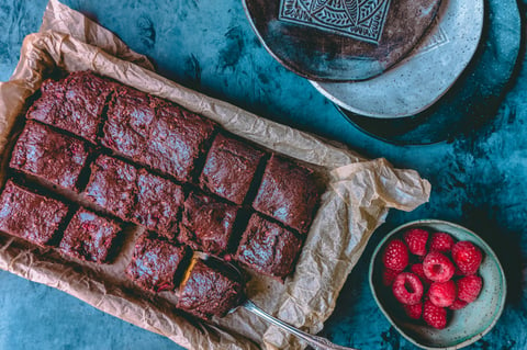 Vegan Very Berry Brownies Recipe