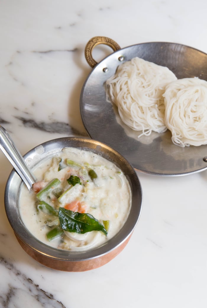 Vegetable Ishtu and Idiyappam